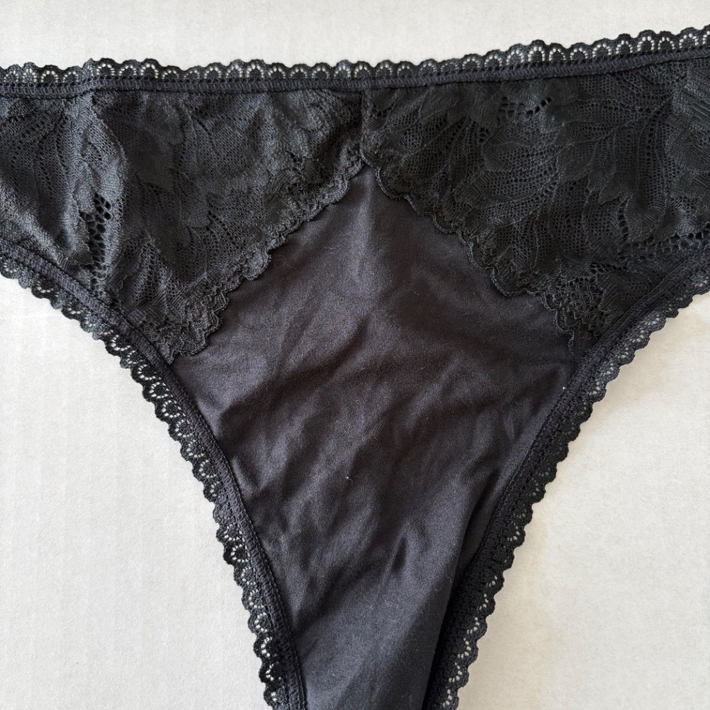 Auden Women's Micro Thong -‎ Size XL Black - In Bag. - Picture 2 of 9
